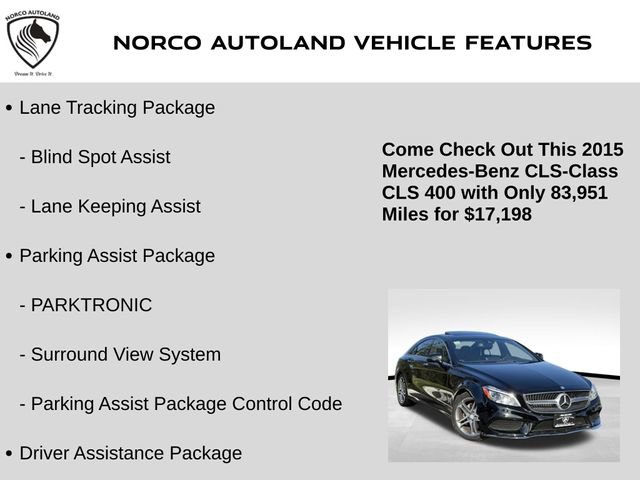 Used 2015 Mercedes-Benz CLS 400 image 14