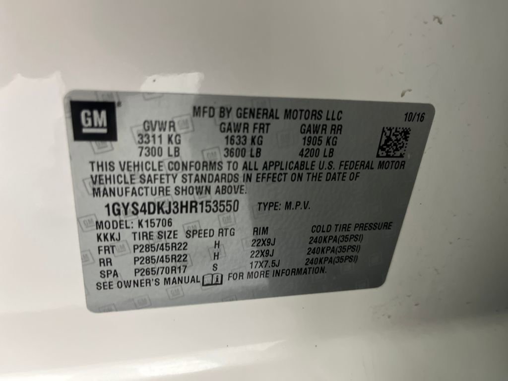 Used 2017 Cadillac Escalade Platinum image 87