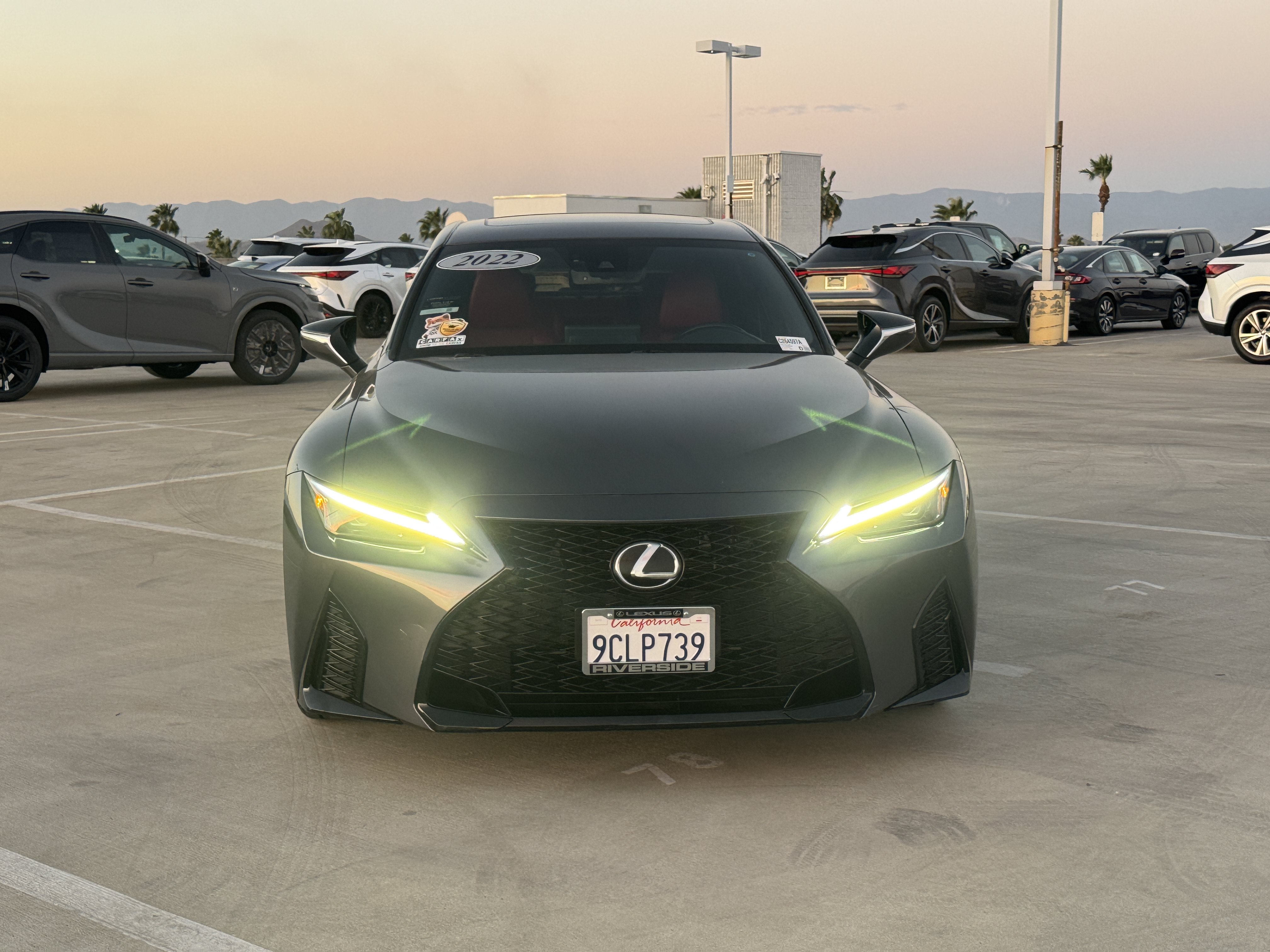 Certified 2022 Lexus IS 350 F Sport w/ Accessory Package RWD image 3
