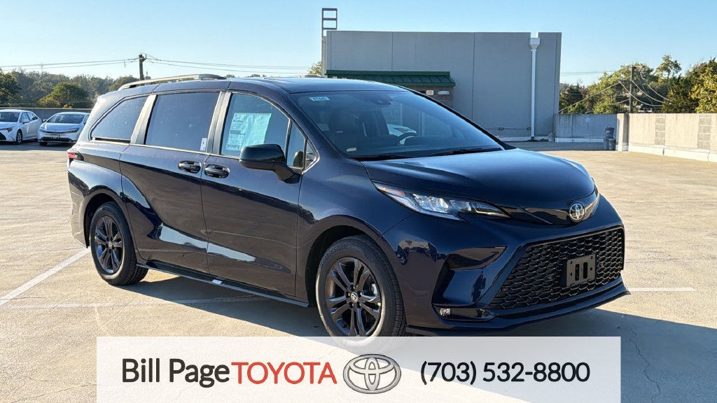 New 2026 Toyota Sienna XSE