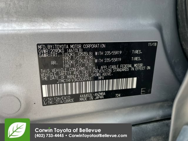 Used 2019 Toyota RAV4 XLE Premium w/ Protection Package FWD image 38