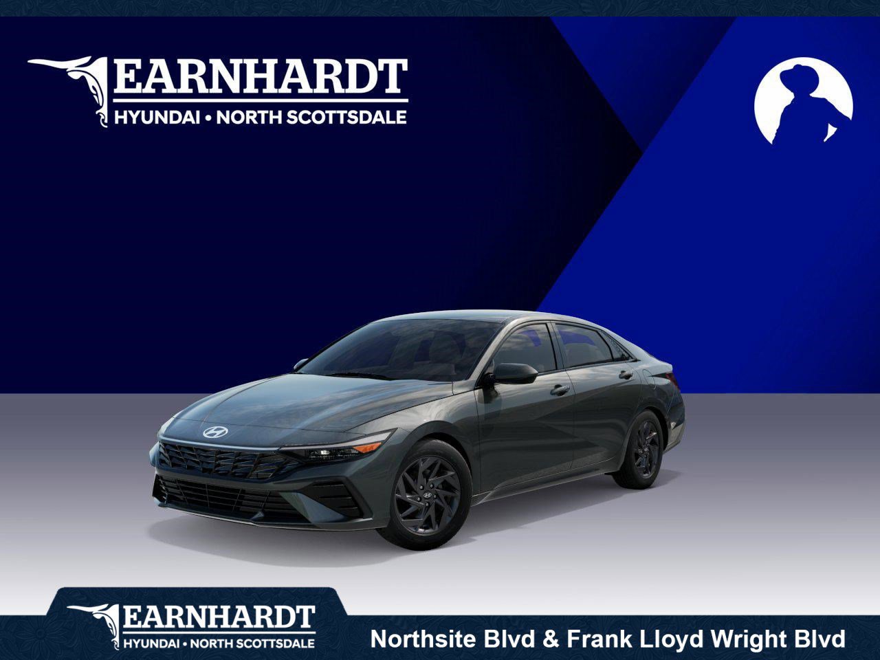 New 2026 Hyundai Elantra Blue