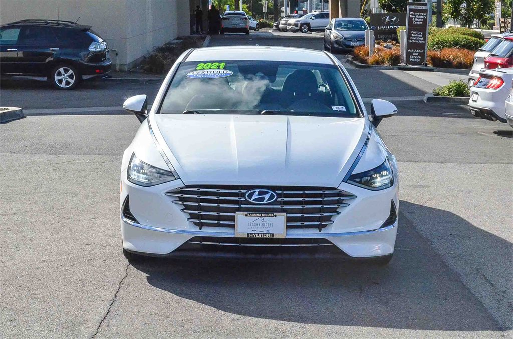 Used 2021 Hyundai Sonata Blue image 2