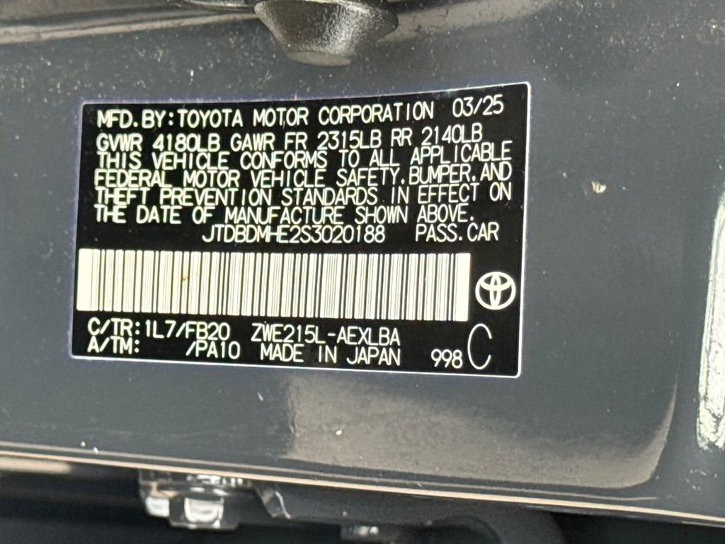 Used 2025 Toyota Corolla LE w/ LE Premium Package AWD/4WD image 55