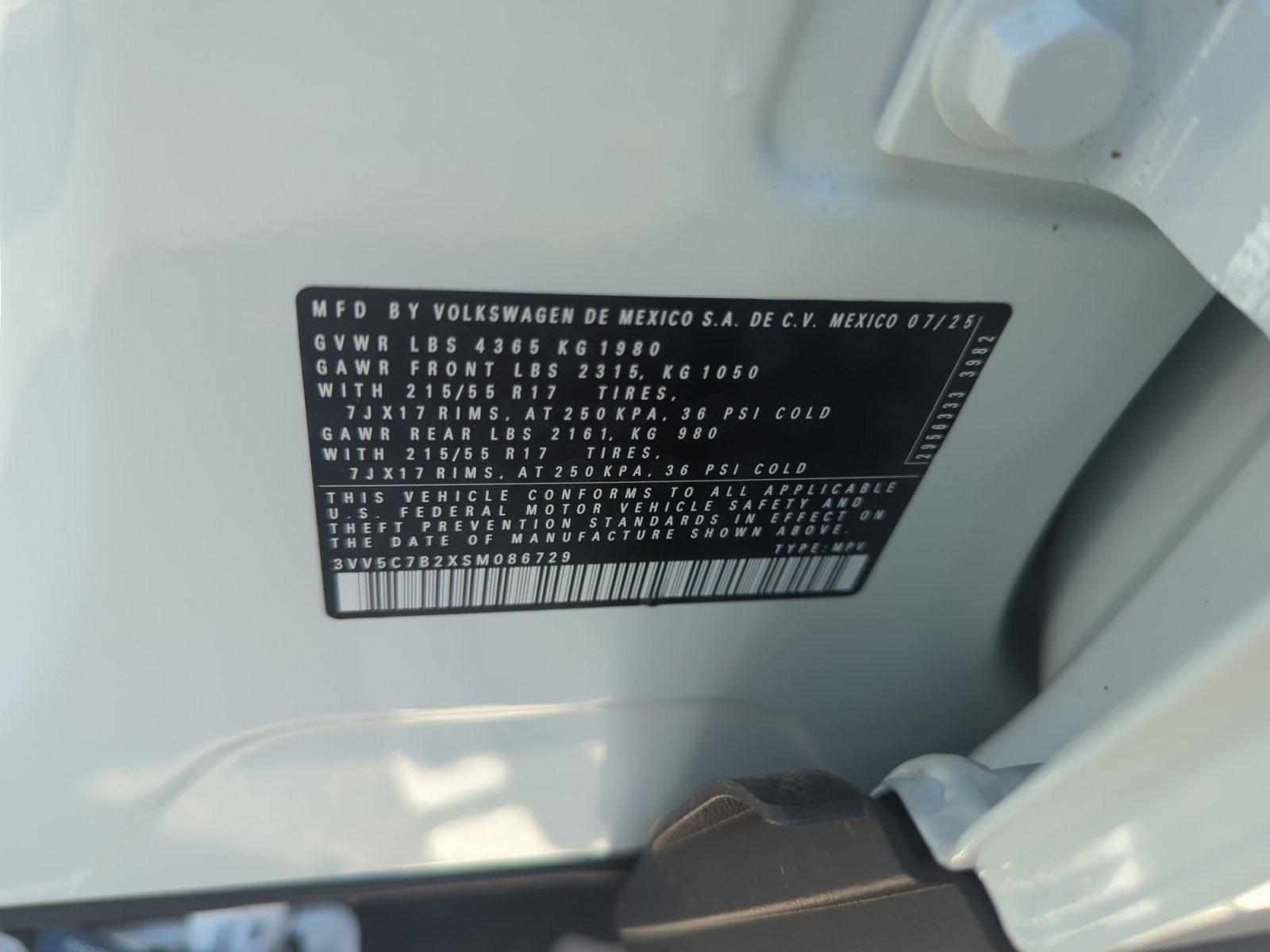 New 2025 Volkswagen Taos S image 24