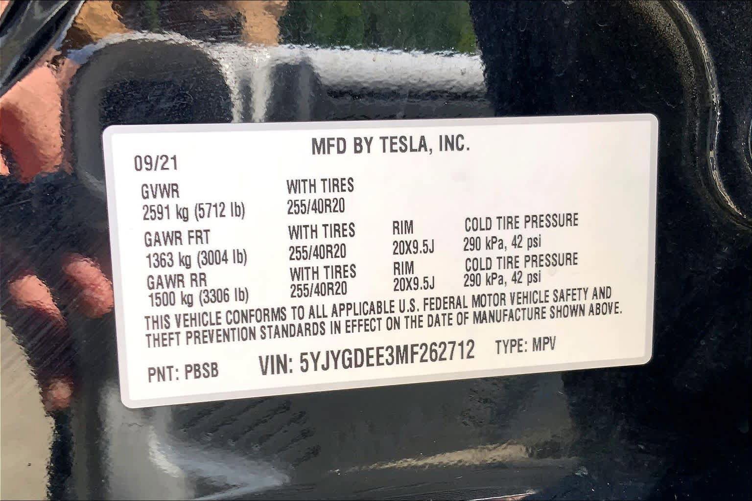 Used 2021 Tesla Model Y Long Range AWD/4WD image 31