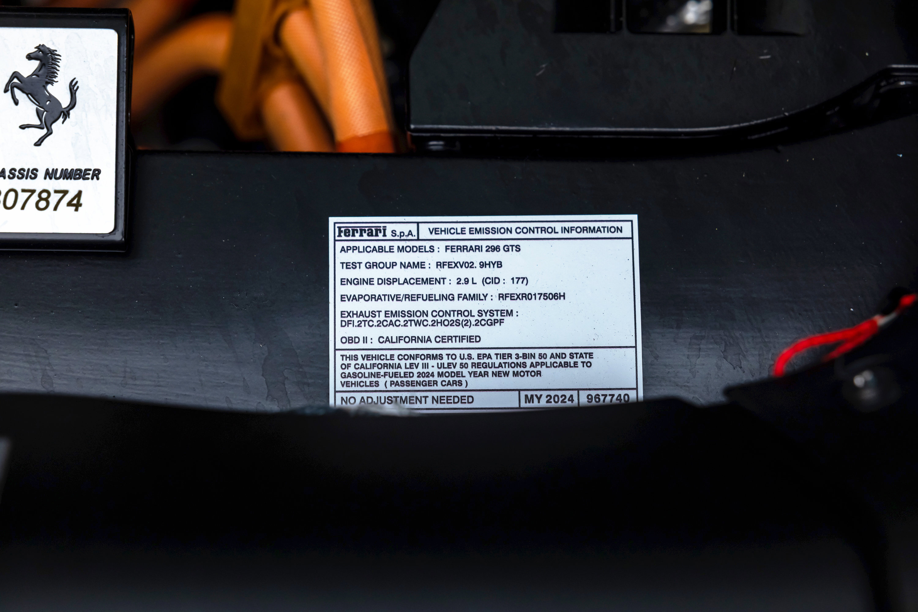 Certified 2024 Ferrari 296 GTS image 32