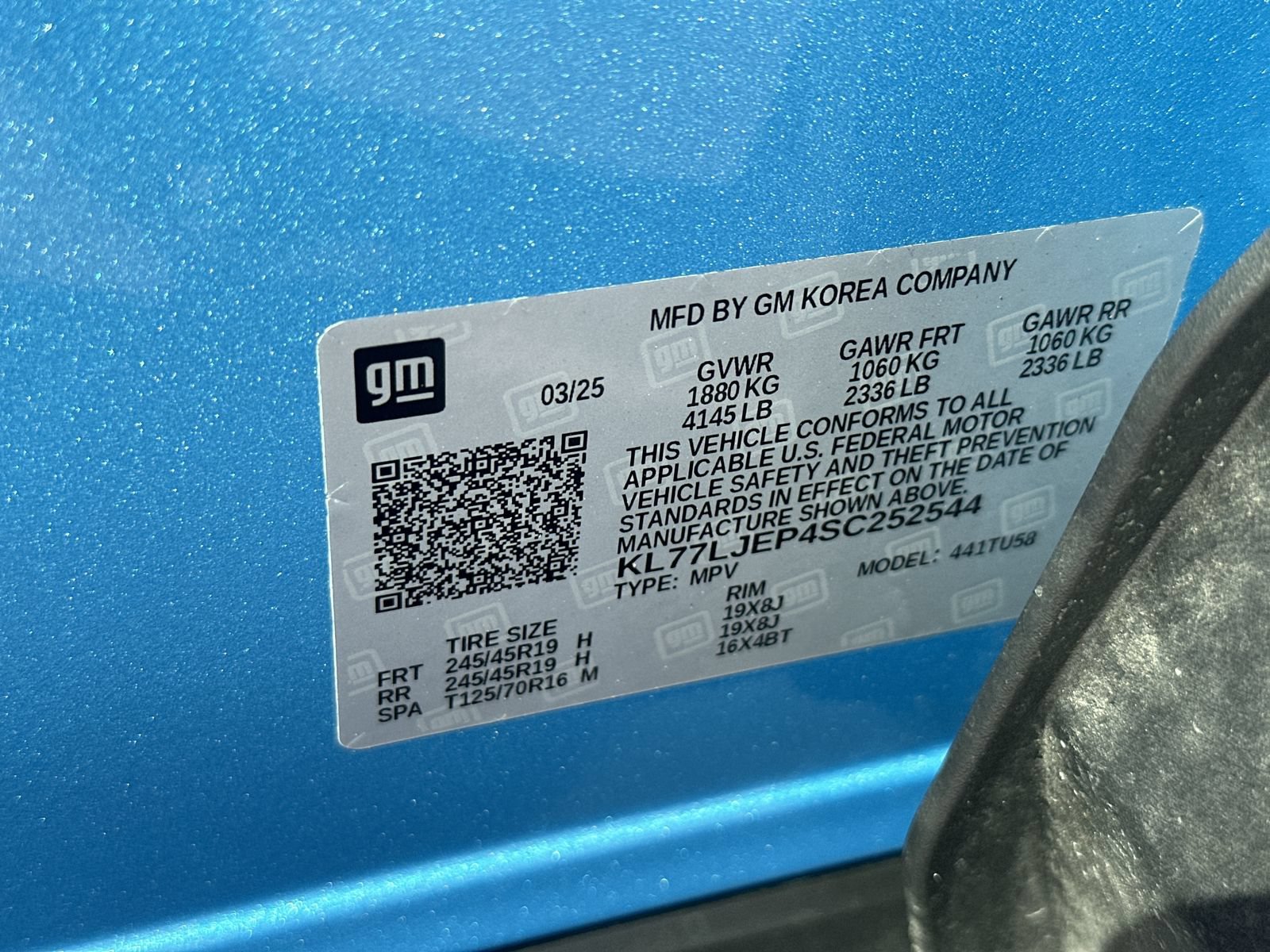 Used 2025 Chevrolet Trax RS w/ Sunroof Package FWD image 35