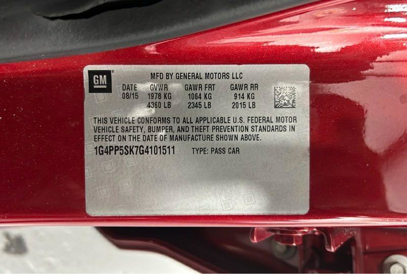 Used 2016 Buick Verano w/ Comfort Package FWD image 21