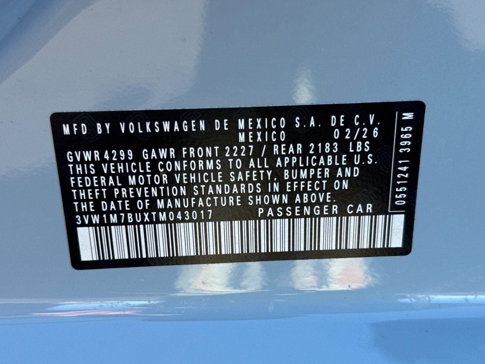 New 2026 Volkswagen Jetta GLI Autobahn image 26