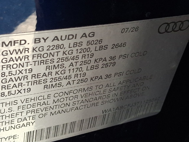 New 2026 Audi Q3 quattro 2.0T AWD/4WD image 19