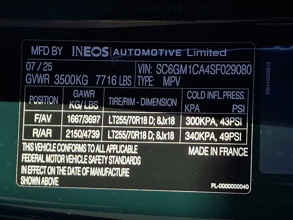 New 2025 INEOS Grenadier Fieldmaster Edition image 9