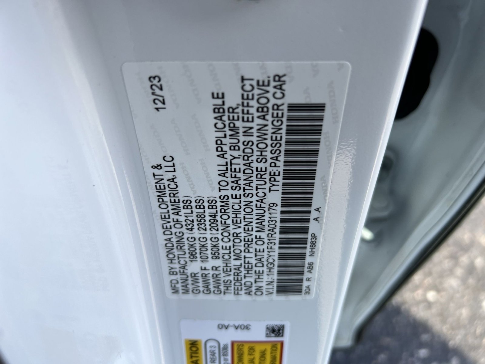 Used 2024 Honda Accord EX image 28