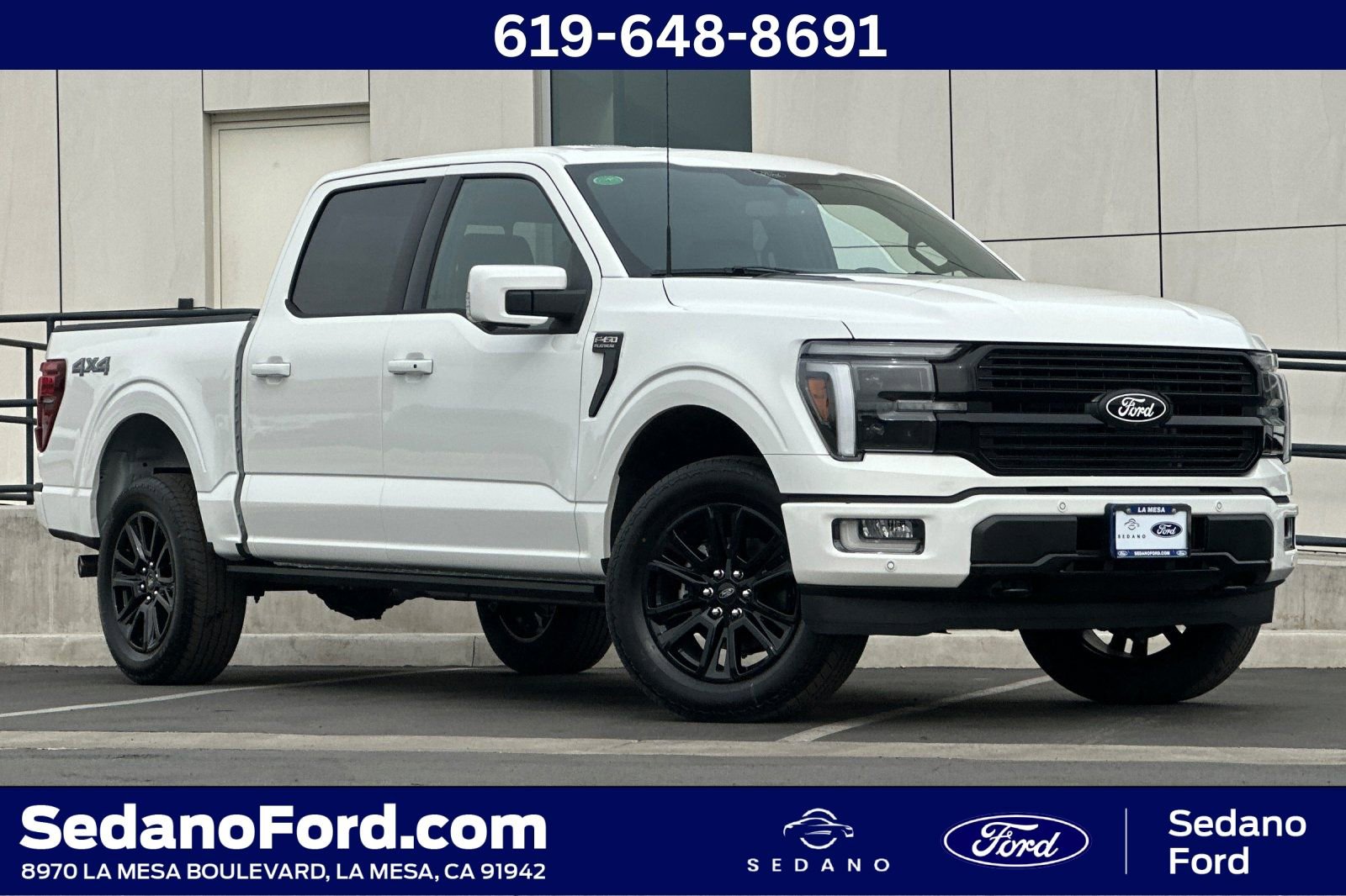 New 2025 Ford F150 Platinum