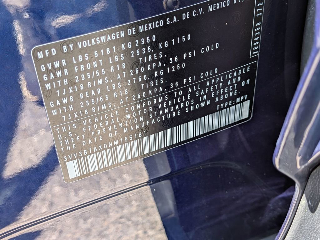 Used 2022 Volkswagen Tiguan SE FWD image 29