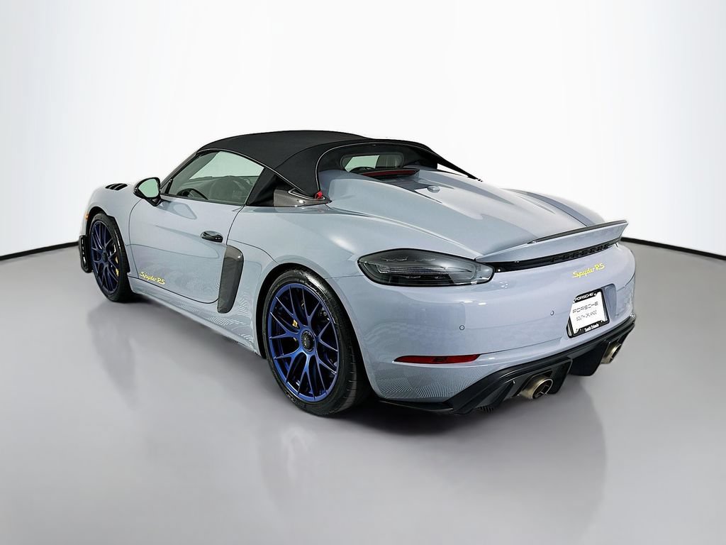 Certified 2024 Porsche 718 Boxster Spyder RS RWD image 3