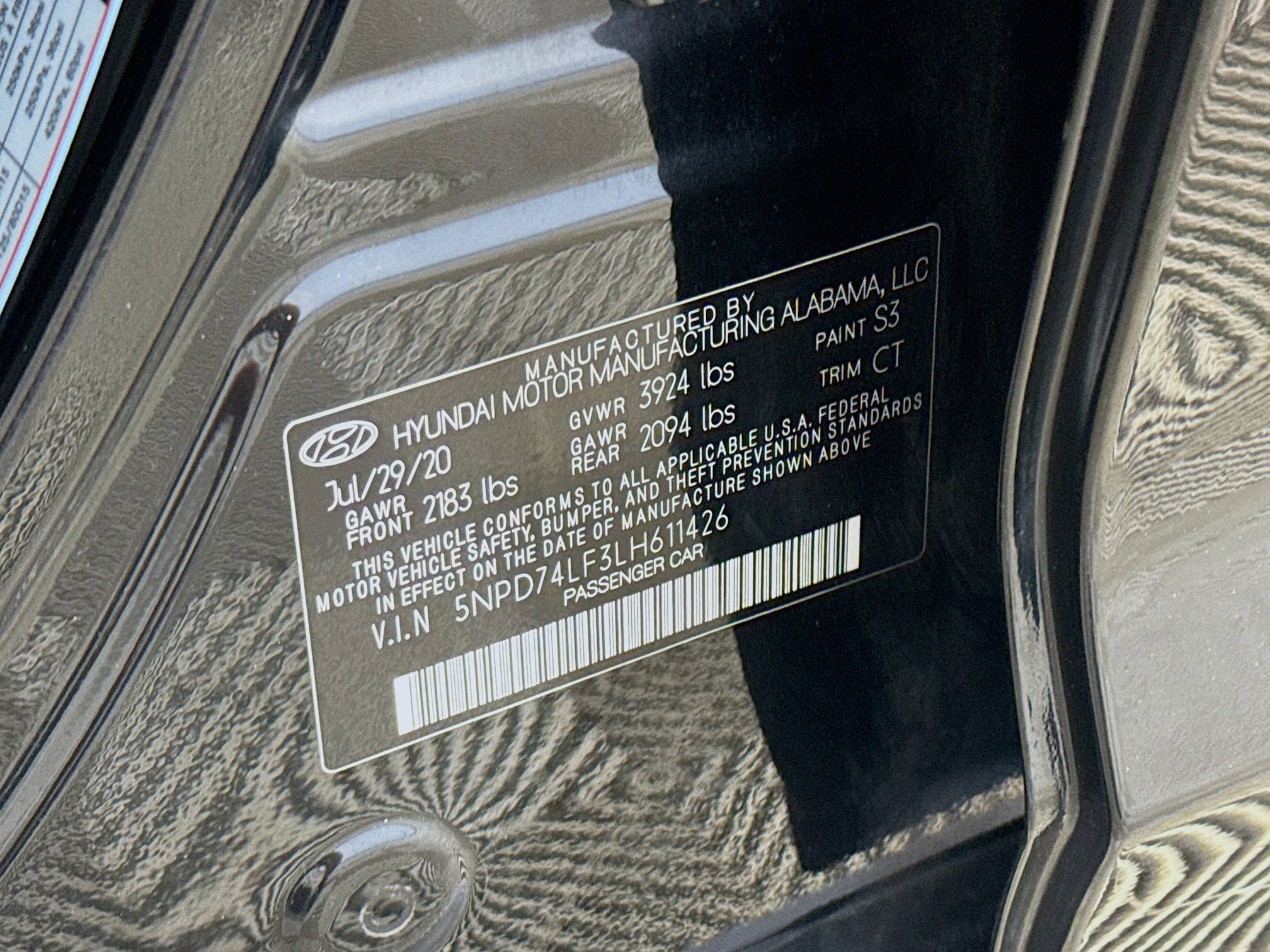 Used 2020 Hyundai Elantra SE w/ Cargo Package (C1) image 39