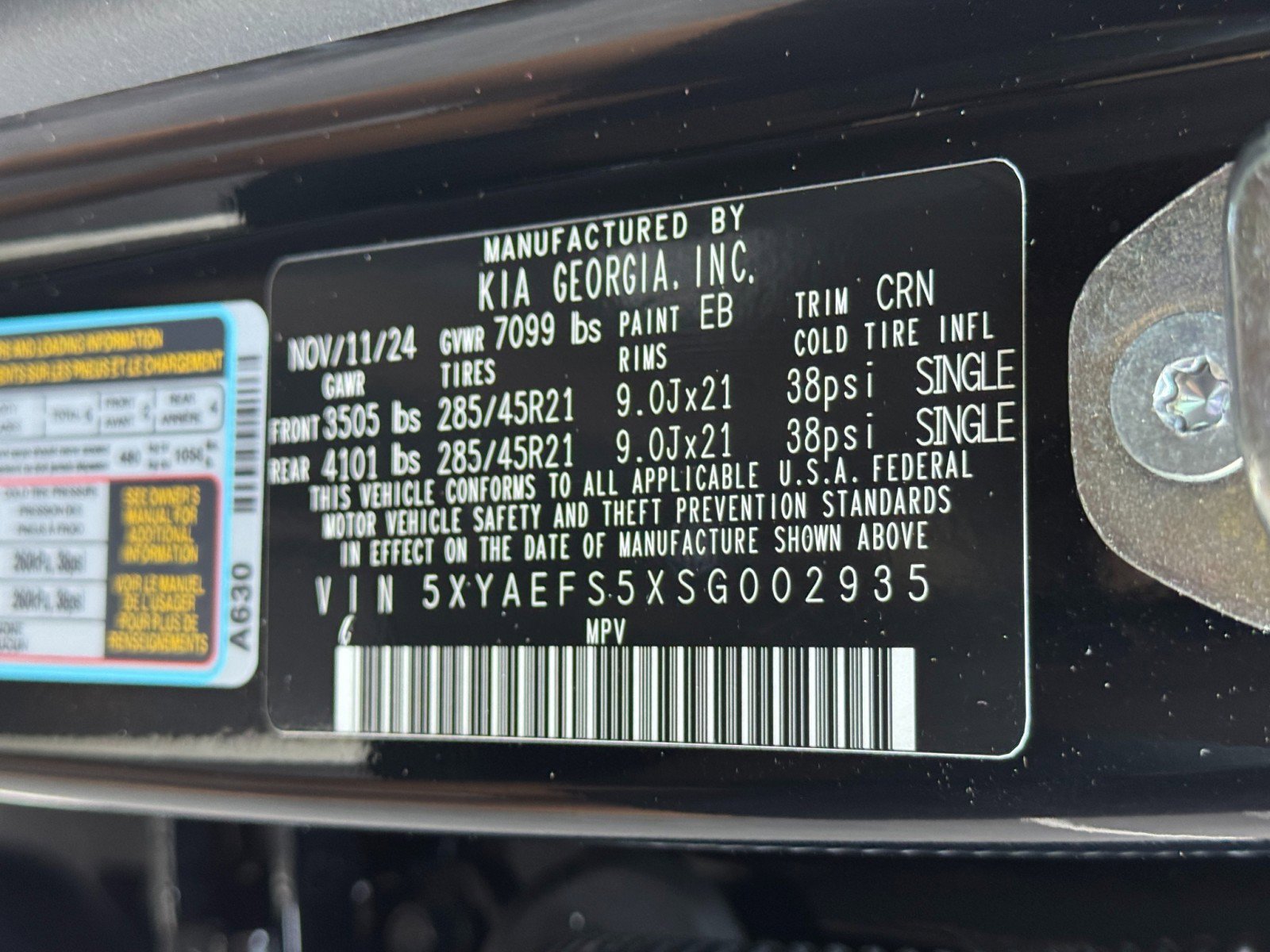 Used 2025 Kia EV9 GT-Line AWD/4WD image 50