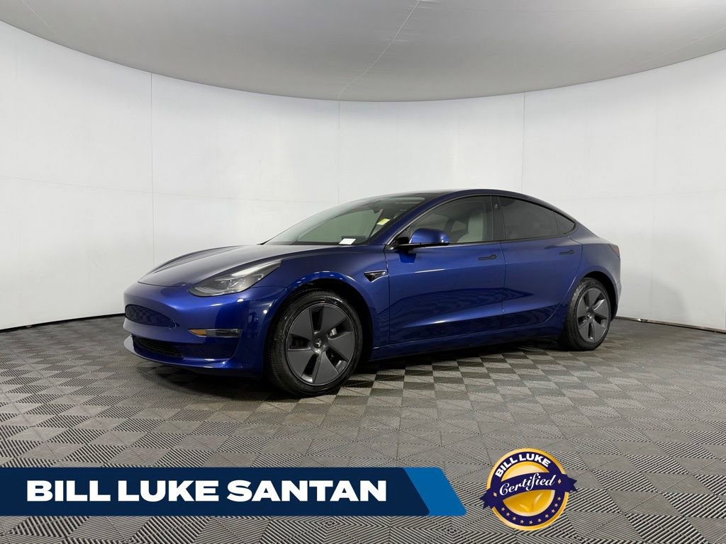 Used 2021 Tesla Model 3 AWD/4WD image 1