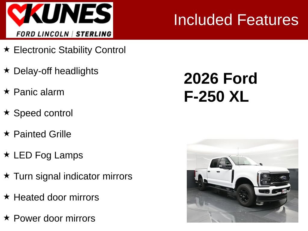 Used 2026 Ford F250 XL w/ STX Appearance Package AWD/4WD image 3