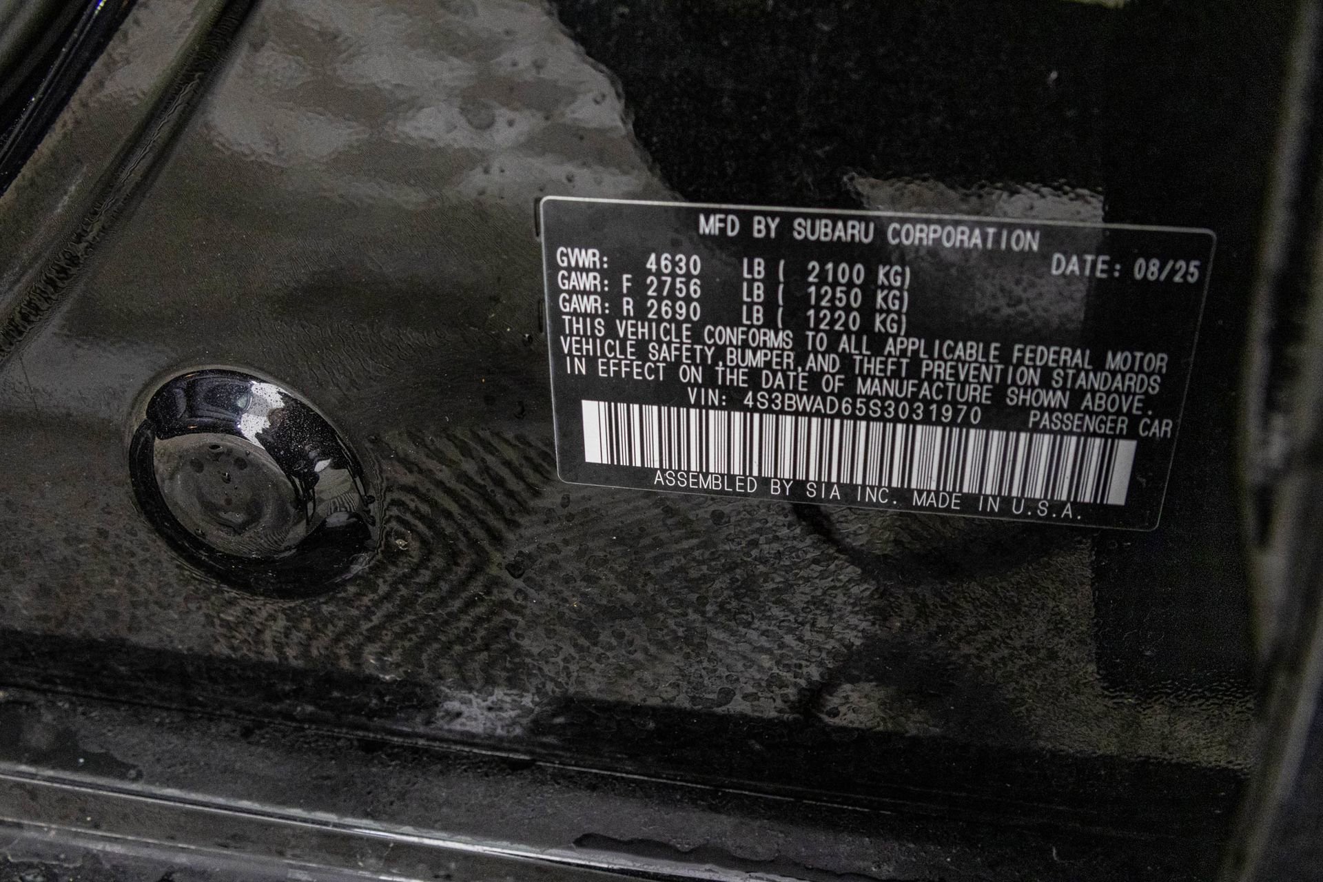 Used 2025 Subaru Legacy Premium image 48