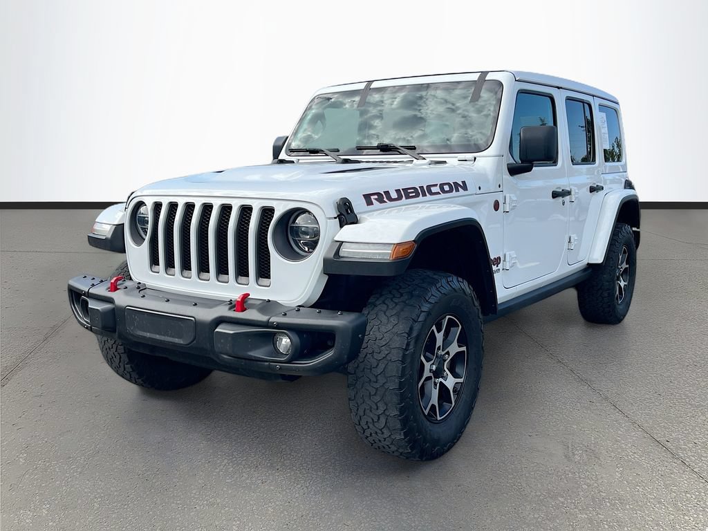 Used 2021 Jeep Wrangler Unlimited Rubicon w/ Steel Bumper Group AWD/4WD image 3