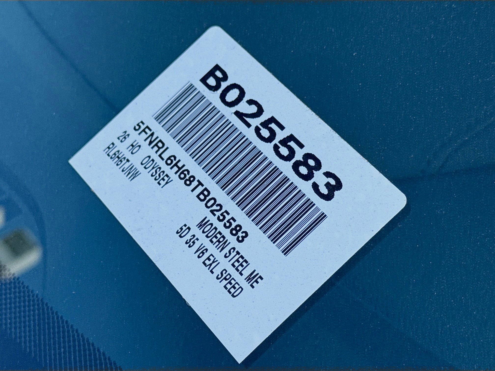 New 2026 Honda Odyssey EX-L image 28