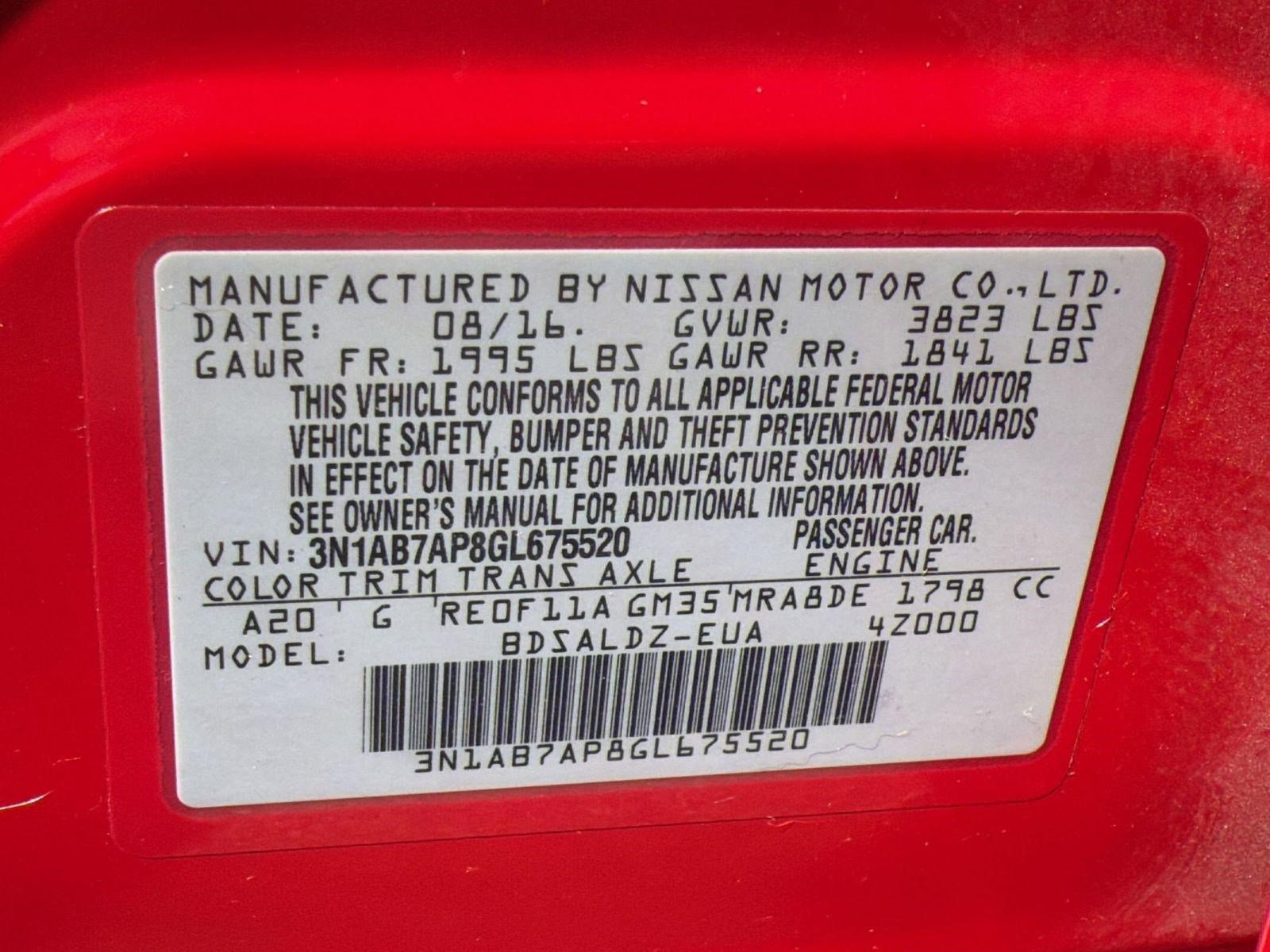 Used 2016 Nissan Sentra SV image 18