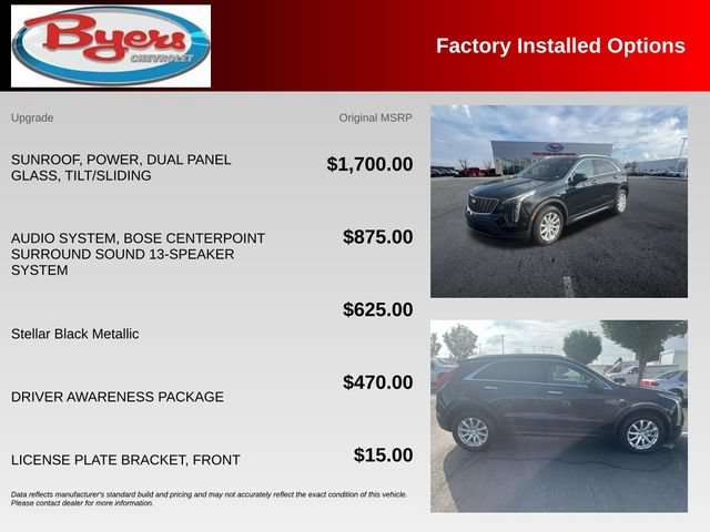 Used 2022 Cadillac XT4 Luxury w/ Driver Awareness Package AWD/4WD image 10