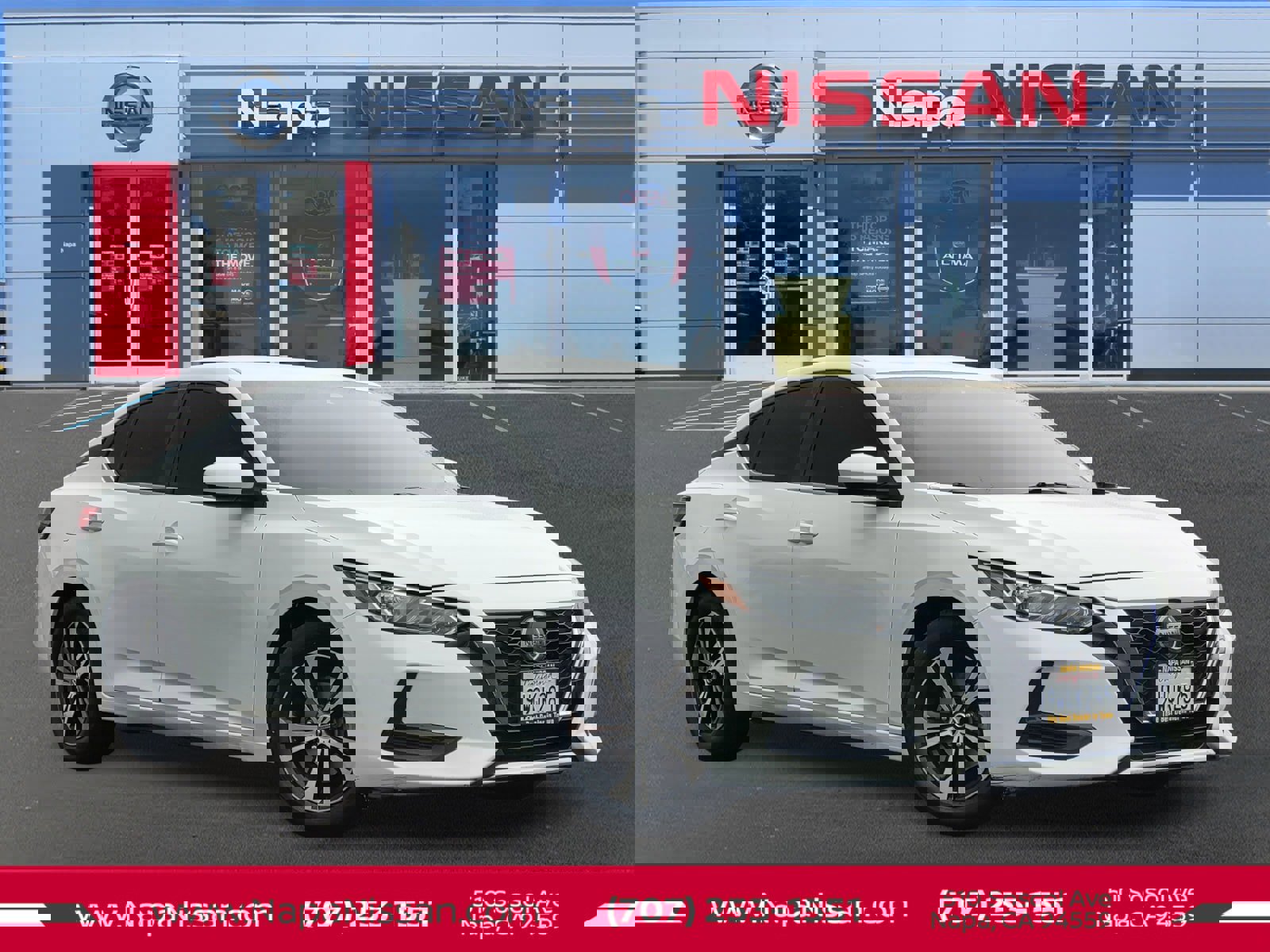 Certified 2021 Nissan Sentra SV image 1