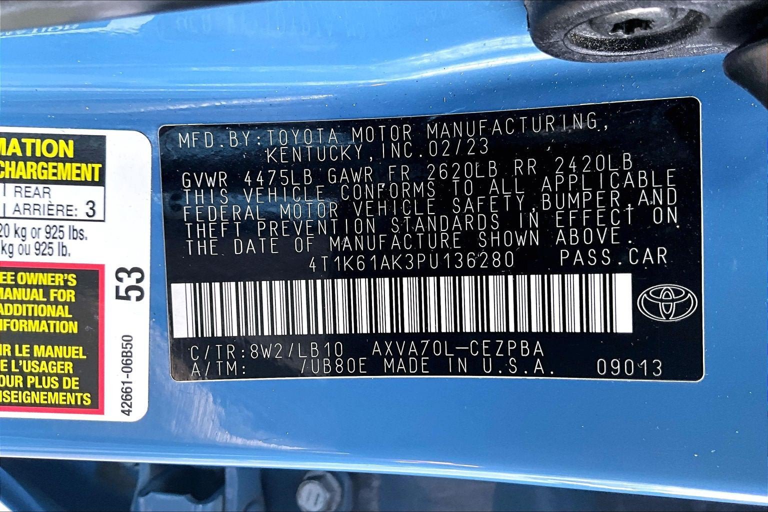 Used 2023 Toyota Camry XSE w/ Cold Weather Package FWD image 30