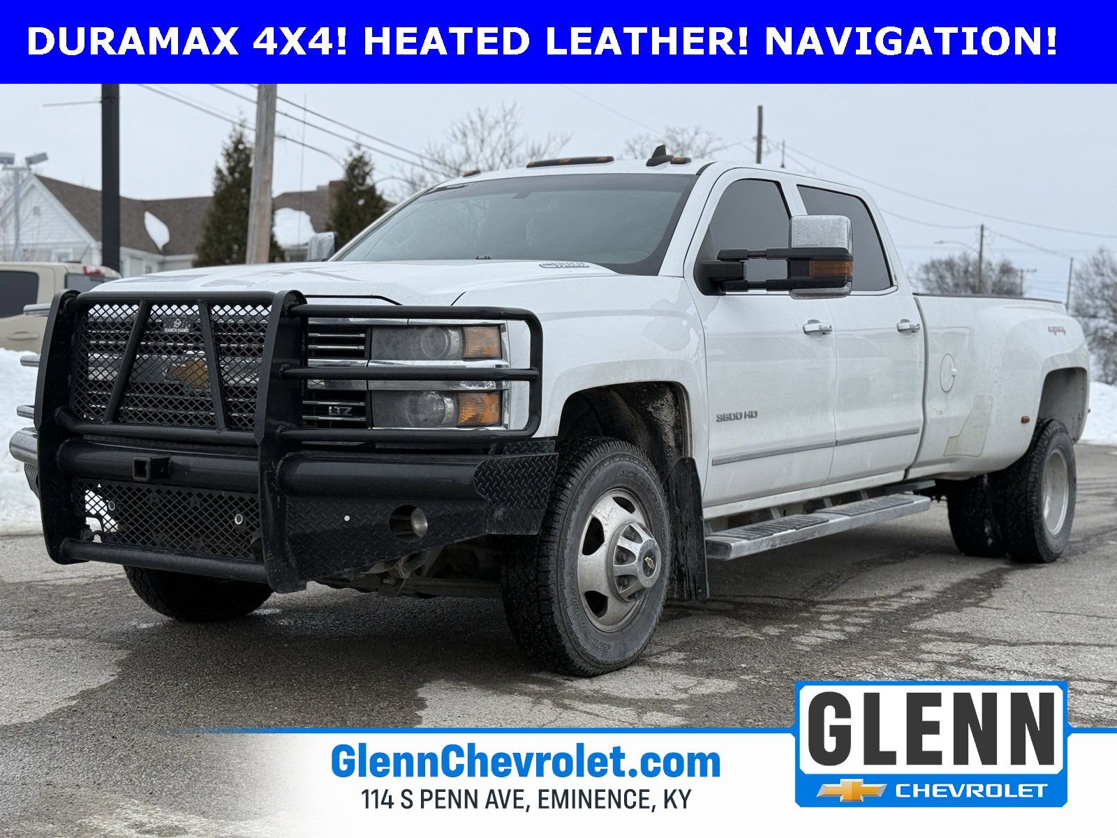 Used 2015 Chevrolet Silverado 3500 LTZ w/ Duramax Plus Package image 1