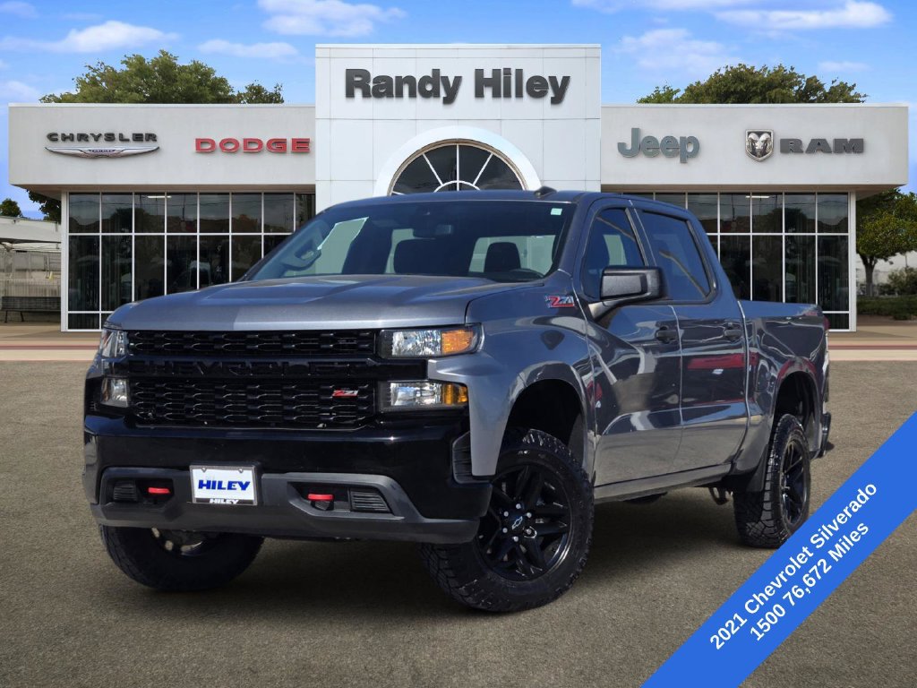 Used 2021 Chevrolet Silverado 1500 Custom Trail Boss w/ Safety Confidence Package