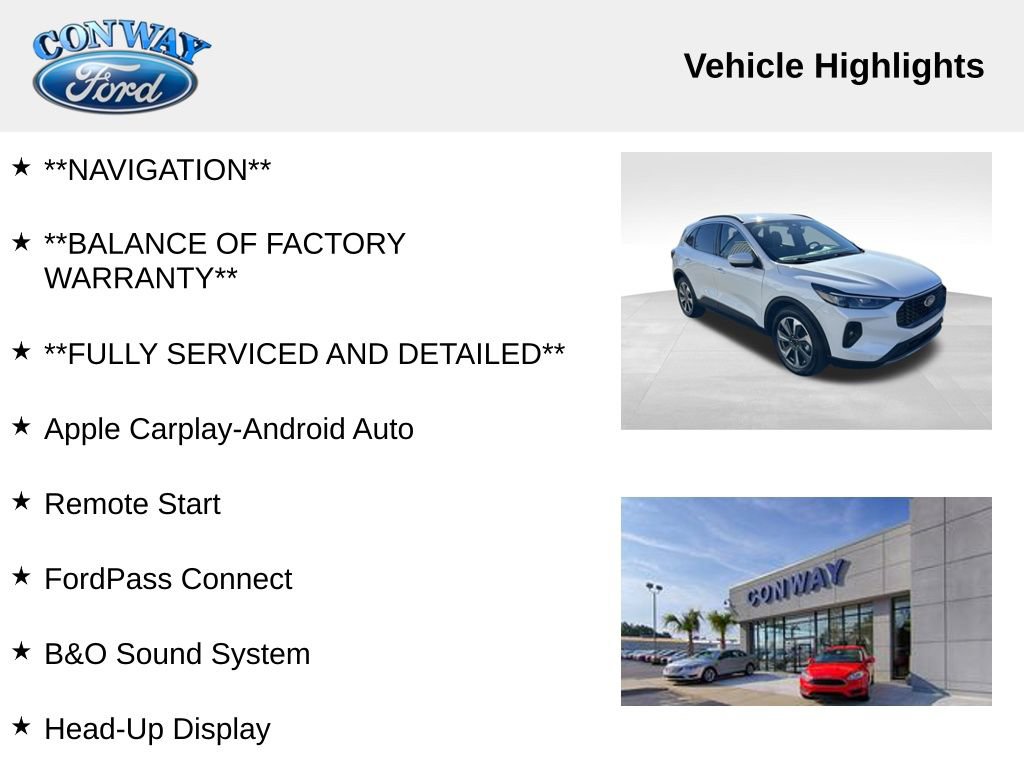 Used 2025 Ford Escape Platinum w/ Premium Technology Package image 8