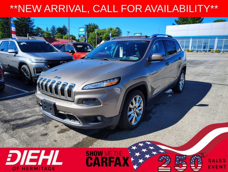 Used 2016 Jeep Cherokee Limited FWD 360° Tour