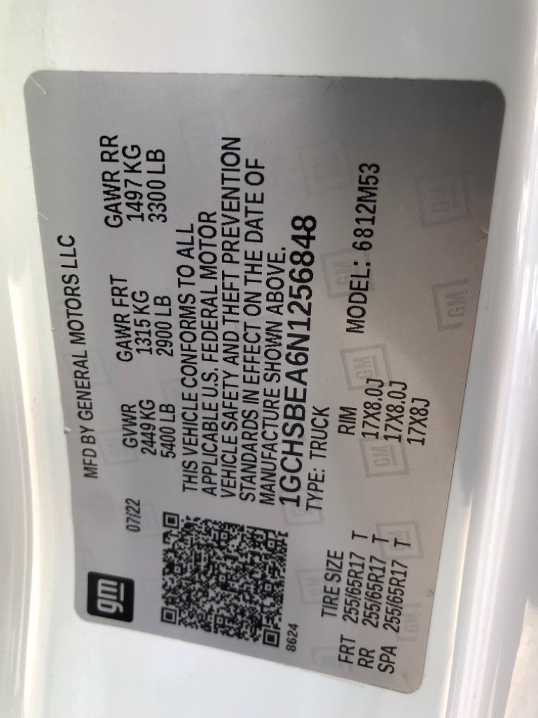Used 2022 Chevrolet Colorado W/T RWD image 32