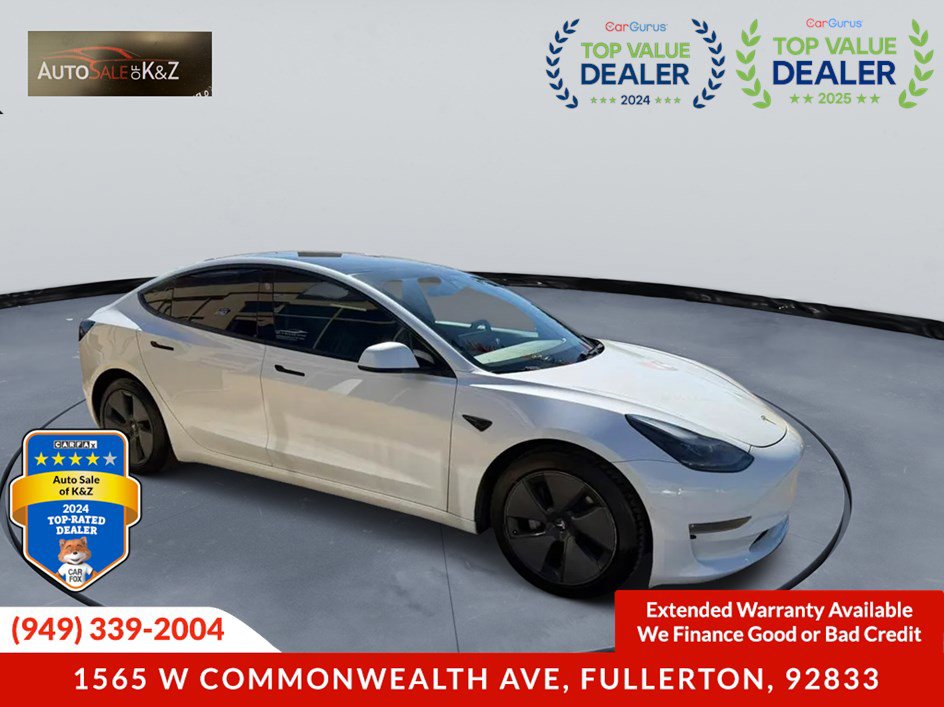 Used 2021 Tesla Model 3 Long Range AWD/4WD image 5