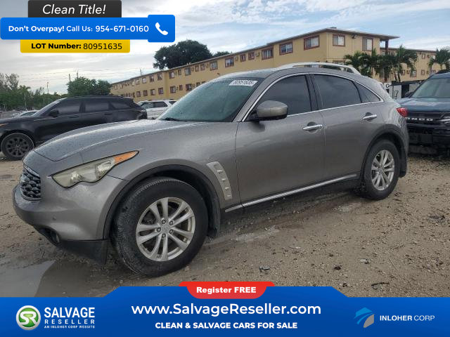 Used 2009 INFINITI FX35 AWD w/ Navigation Pkg