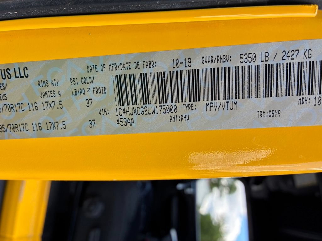 Used 2020 Jeep Wrangler Rubicon w/ Uconnect 4C Nav & Sound Group AWD/4WD image 53