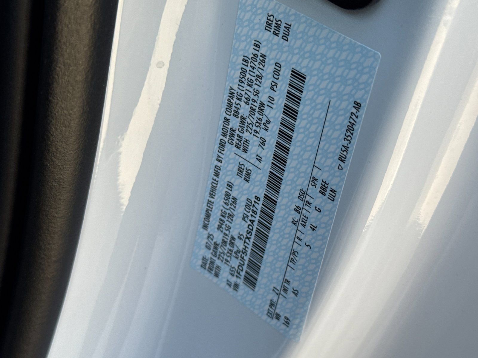 New 2025 Ford F550 4x4 Regular Cab Super Duty image 30