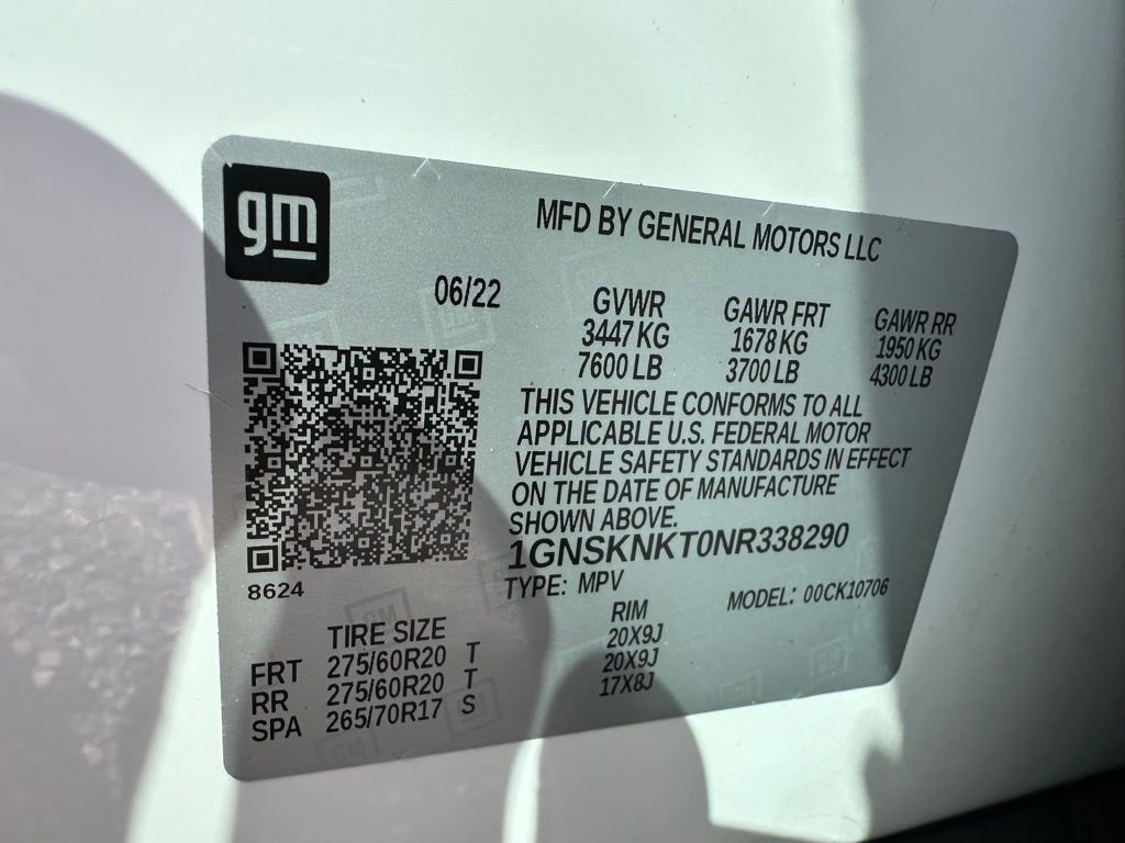 Used 2022 Chevrolet Tahoe LT w/ Luxury Package image 29