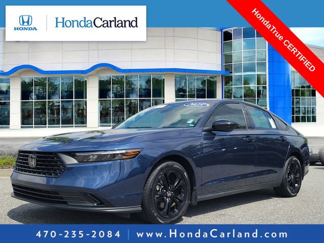 Certified 2025 Honda Accord SE