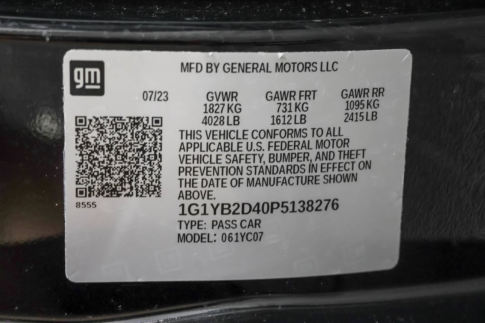 Used 2023 Chevrolet Corvette Stingray Preferred Cpe w/ Battery Protection Package RWD image 45