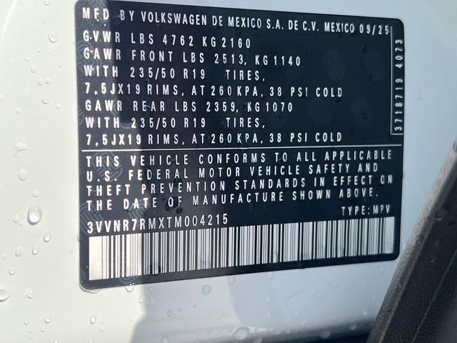 New 2026 Volkswagen Tiguan SE FWD image 25