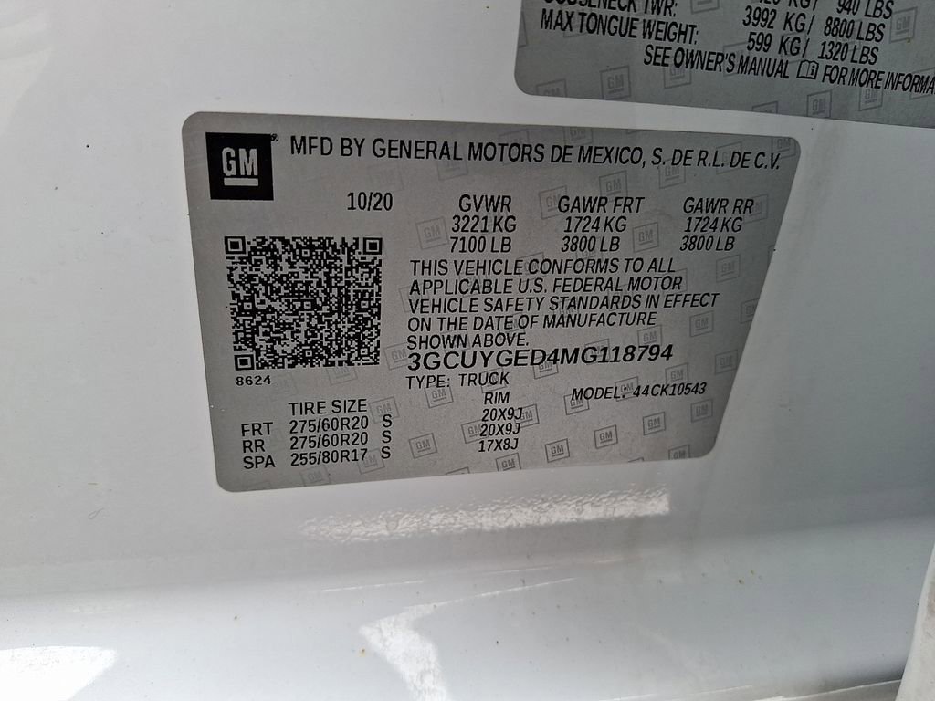 Used 2021 Chevrolet Silverado 1500 LTZ image 31