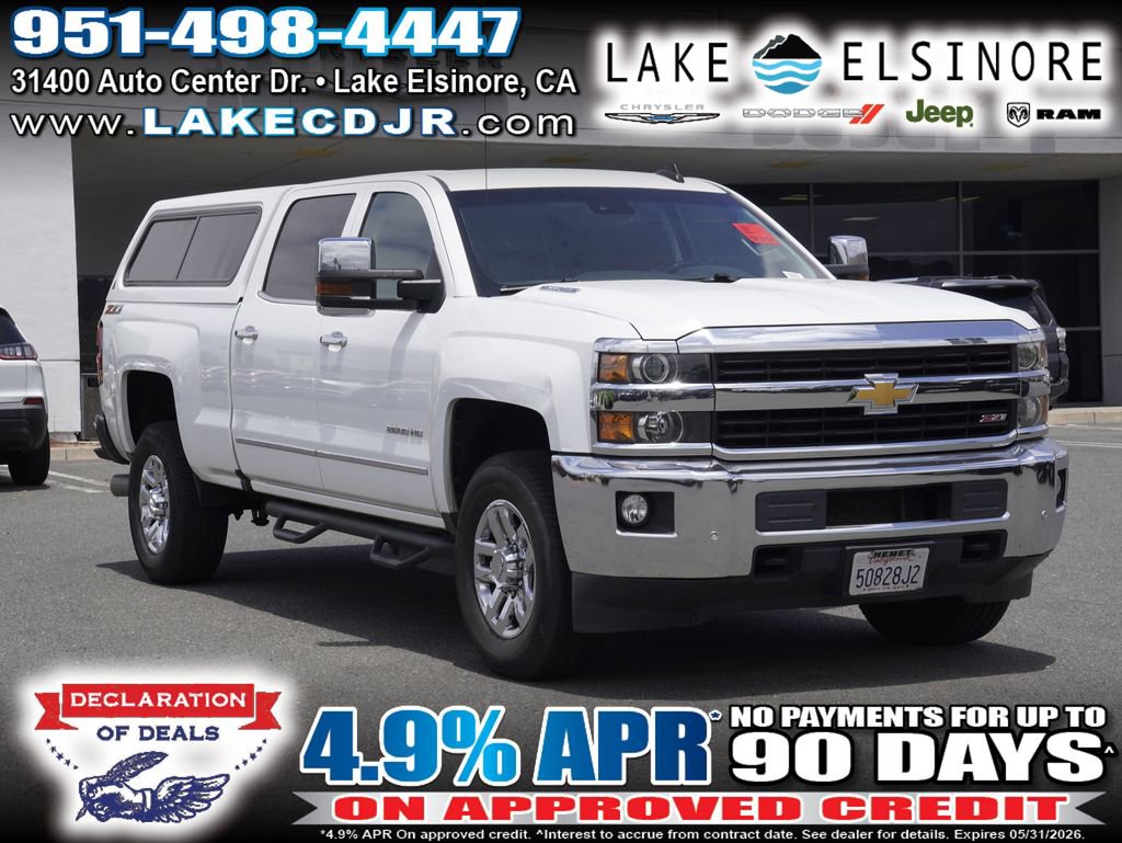 Used 2016 Chevrolet Silverado 2500 LTZ w/ Duramax Plus Package AWD/4WD image 1