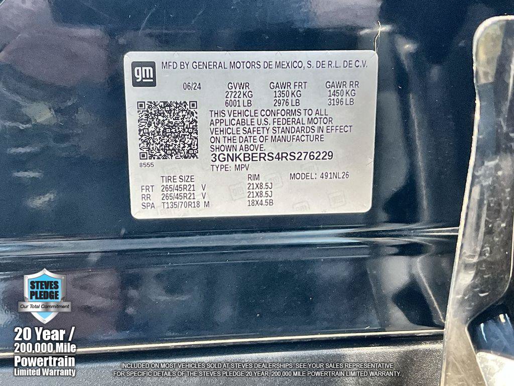 Certified 2024 Chevrolet Blazer RS w/ Driver Confidence II Package FWD image 38