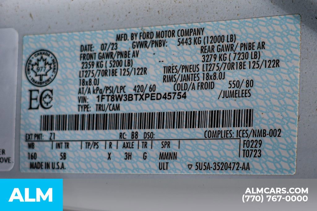 Used 2023 Ford F350 Lariat w/ FX4 Off-Road Package image 63