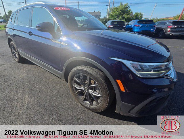 Used 2022 Volkswagen Tiguan SE w/ Panoramic Sunroof Package