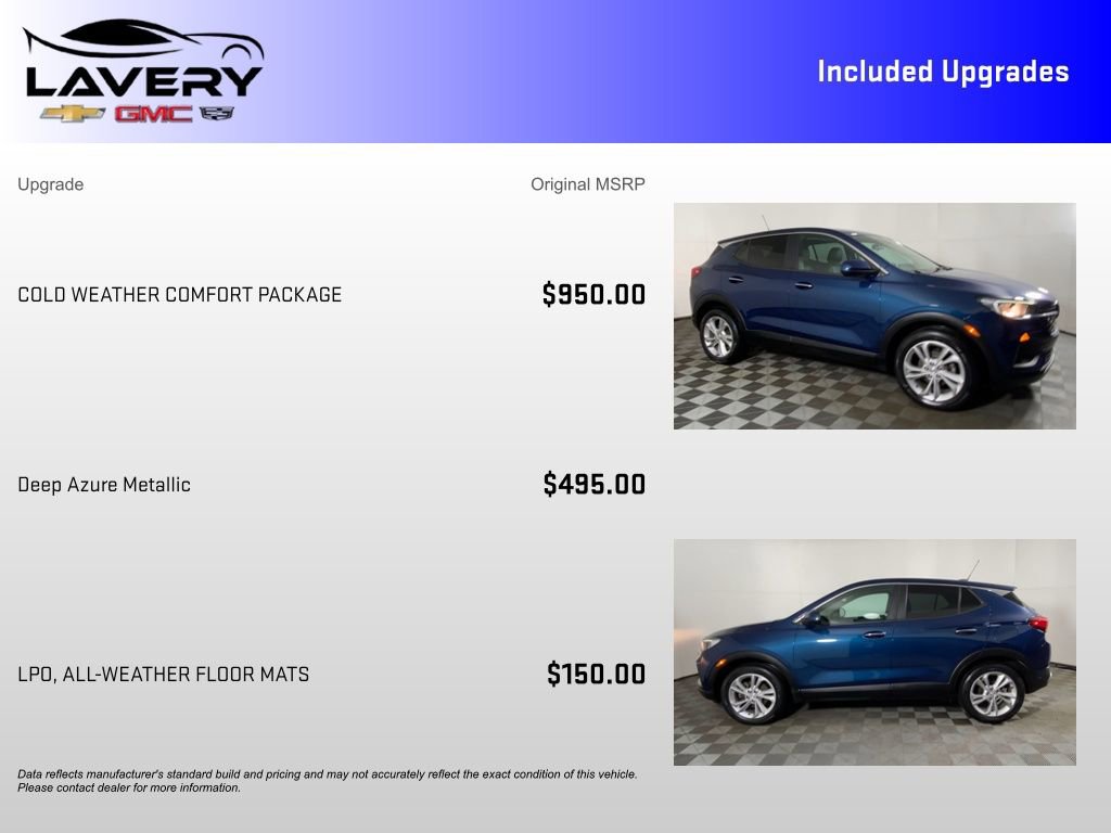 Used 2021 Buick Encore GX Preferred w/ Cold Weather Comfort Package image 7